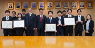 令和7年度 鶴岡高専技術振興会 会長賞表彰